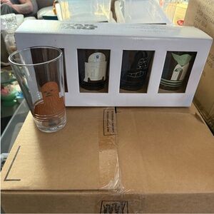 Star Wars Character Glass Set - set of 4